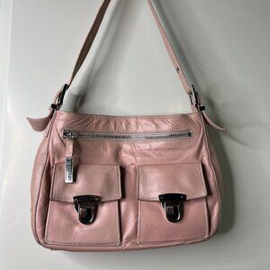 La Perla Pink Handbag - silver hardware